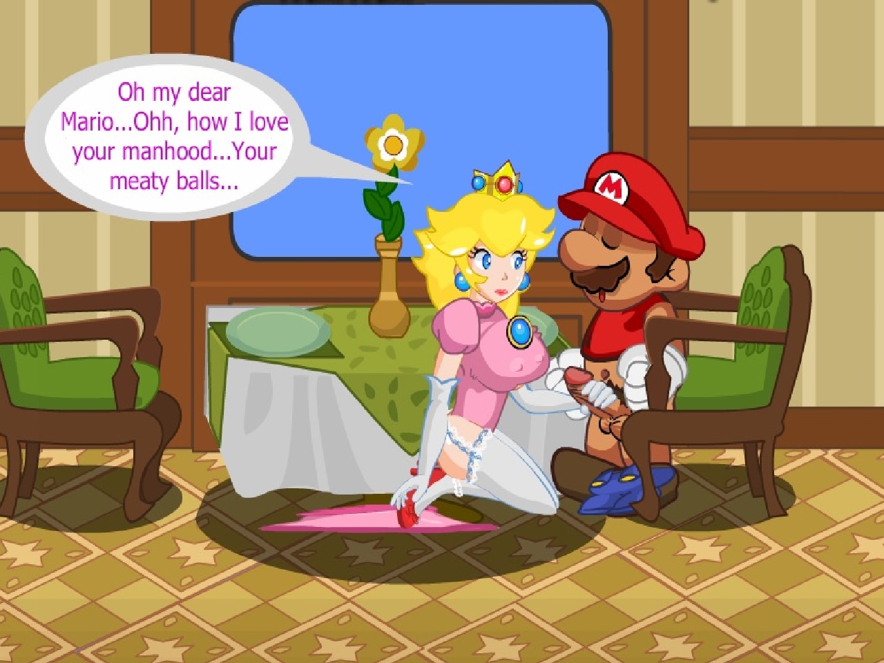 Mario is missing peachs adventure